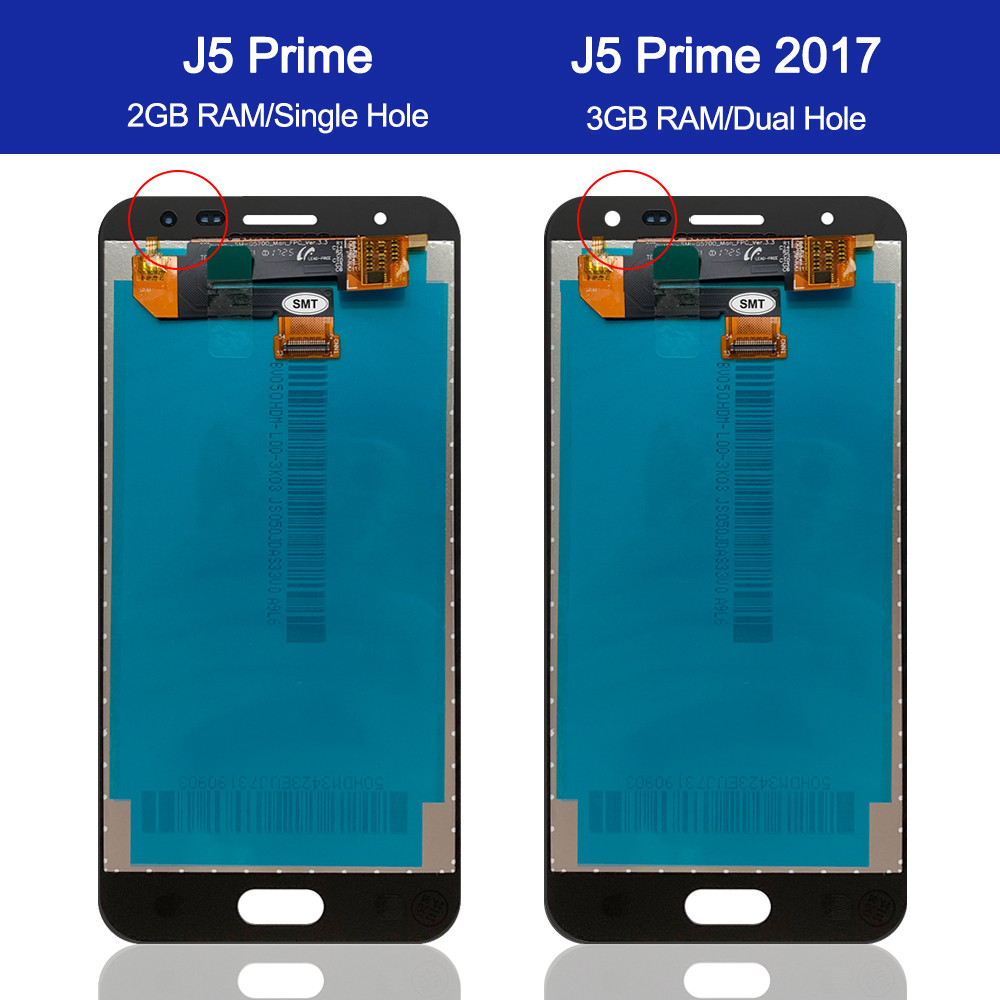 5 0 J5 Prime Display Screen Assembly For Samsung Galaxy J5 Prime