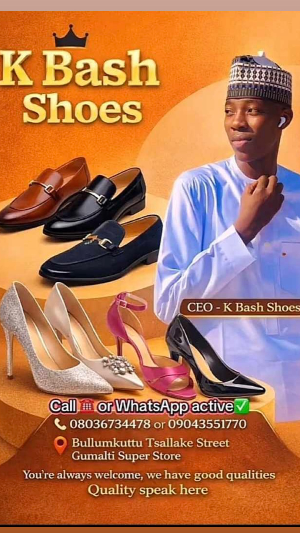 K bash shoes and more