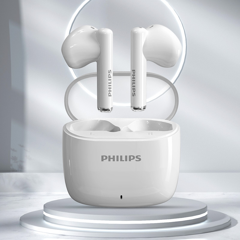 PHILIPS TAT2420 Semi-in-ear Wireless Bluetooth Earphones HIFI Sound Quality Call Noise Reduction Mini Portable Music Headset