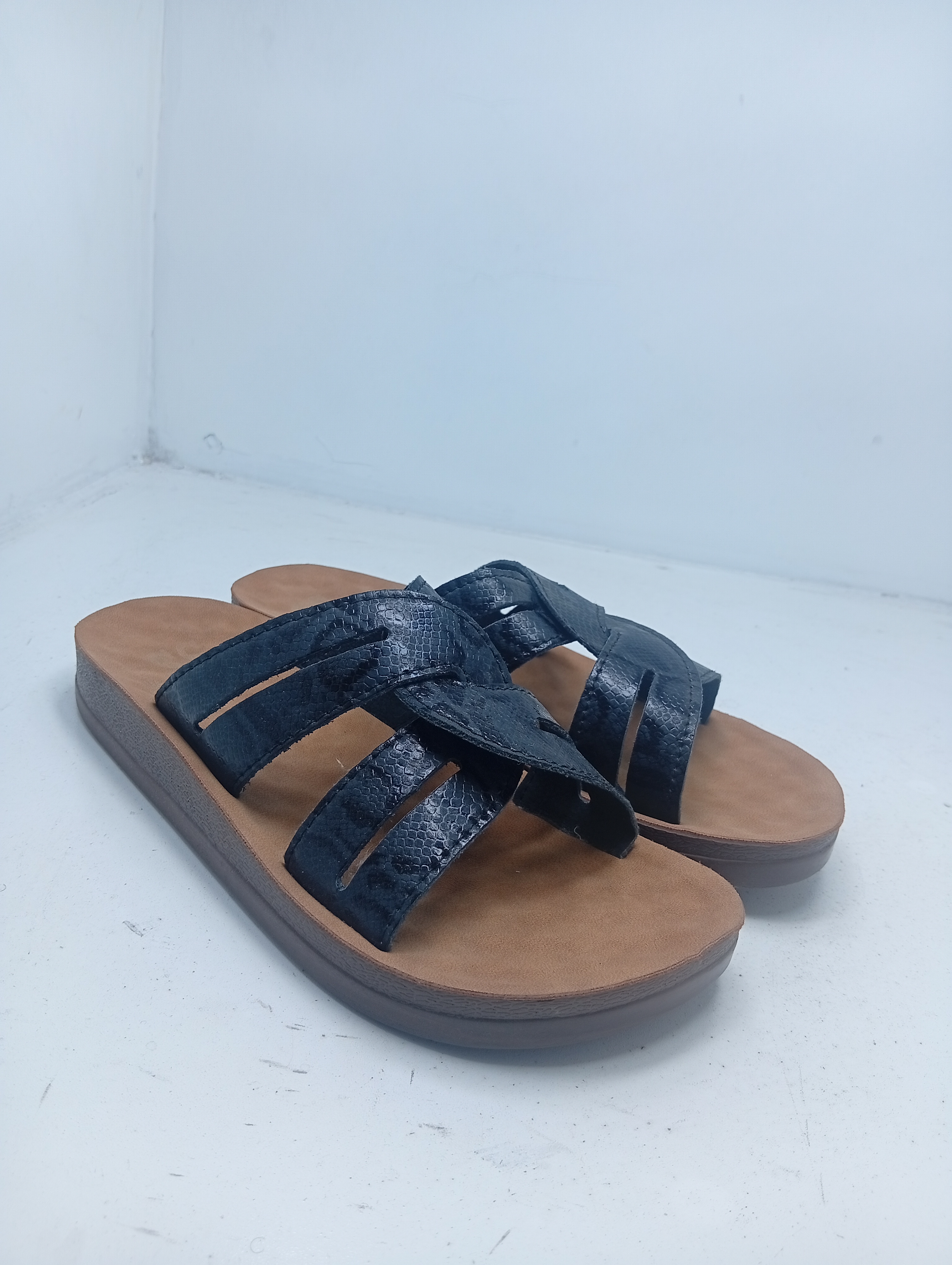 Santana Star Women's Blue Strappy Sandals