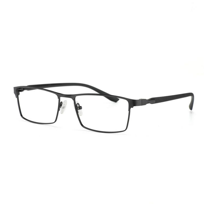 0 -0.5 -0.75 To -6.0 Full Frame Photochromism Myopia Glasses Men Metal Square Sun Discoloration Short-sighted Eyeglasses Women