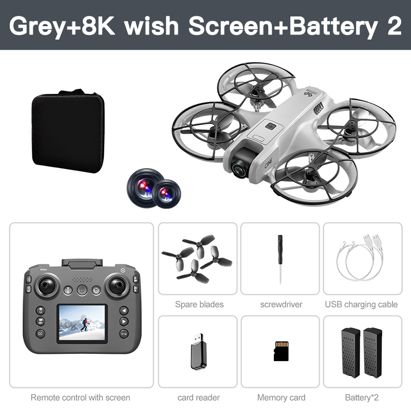 Xiaomi V666 Mini Drone 4K Professional Aerial 8k Dual Camera Intelligent obstacle avoidance  Brushless Quadcopter Kid RC Toy