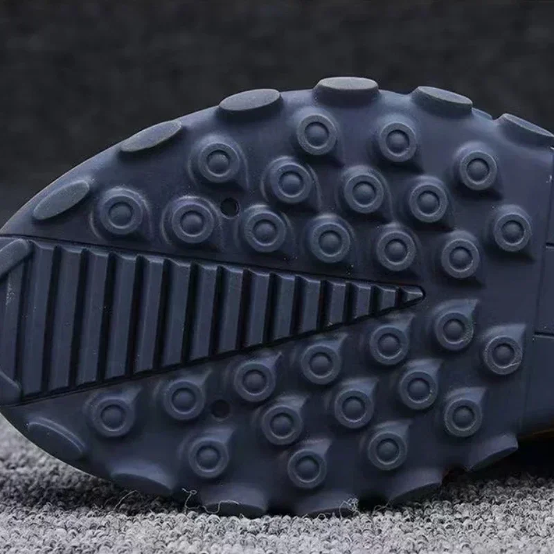 Thick Sole Mens Sneakers Fashion Man Shoe Versatile Vulcanized Shoe Lace Up Outdoor Running Shoes Anti-slip Zapatillas De Hombre