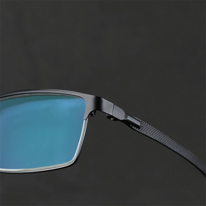 0 -0.5 -0.75 To -6.0 Full Frame Photochromism Myopia Glasses Men Metal Square Sun Discoloration Short-sighted Eyeglasses Women