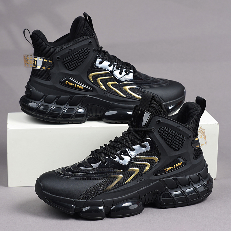 Comfortable and Breathable Sports Shoes for Men Anti Slip and Wear-resistant Soft and Lightweight Outdoor Casual Sports Shoes