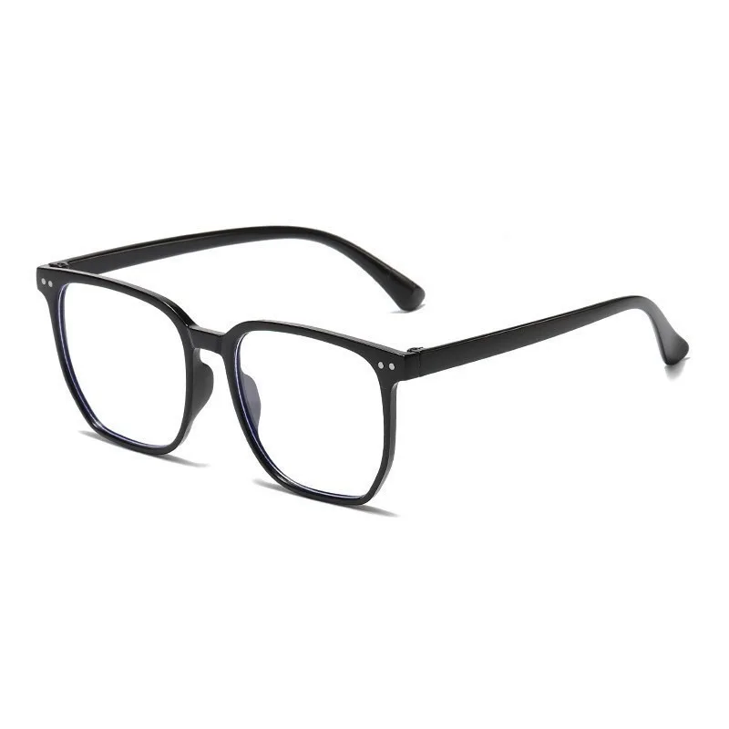 3pcs Unisex Square Frame Blue Light Blocking Glasses - Stylish Campus Look, Face-Flattering Optical Eyewea