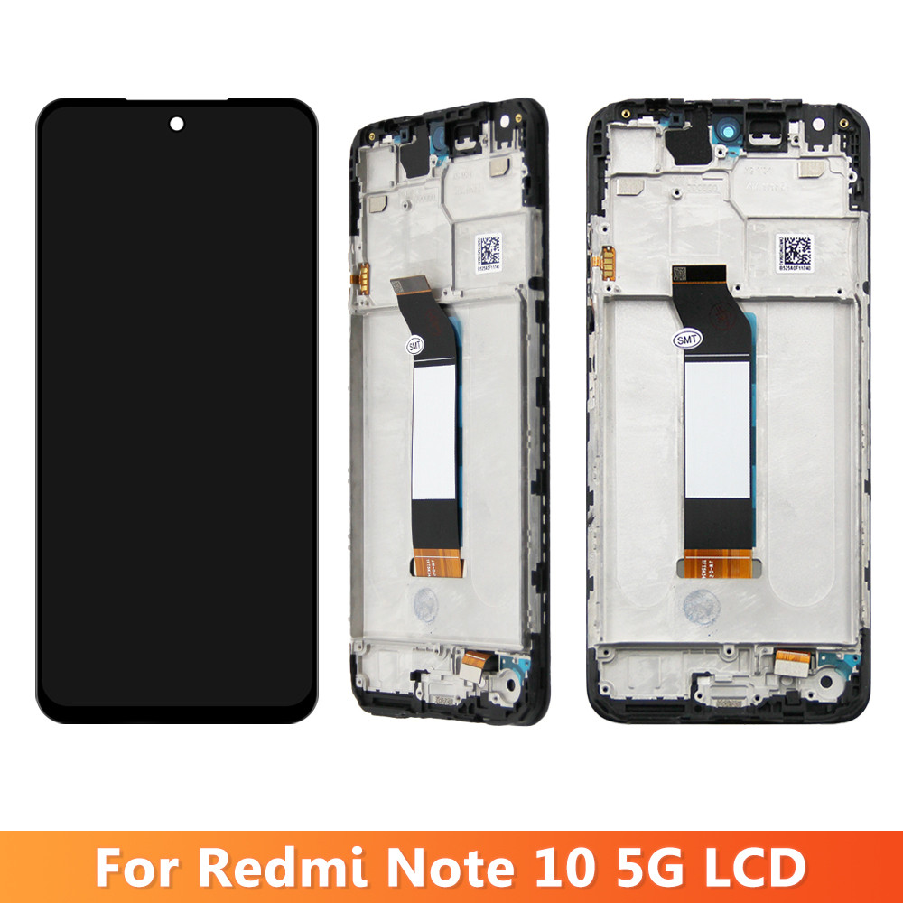 65 Display For Xiaomi Redmi Note 10 5g M2103k19g Lcd Display Digital Touch Screen Assembly 4563