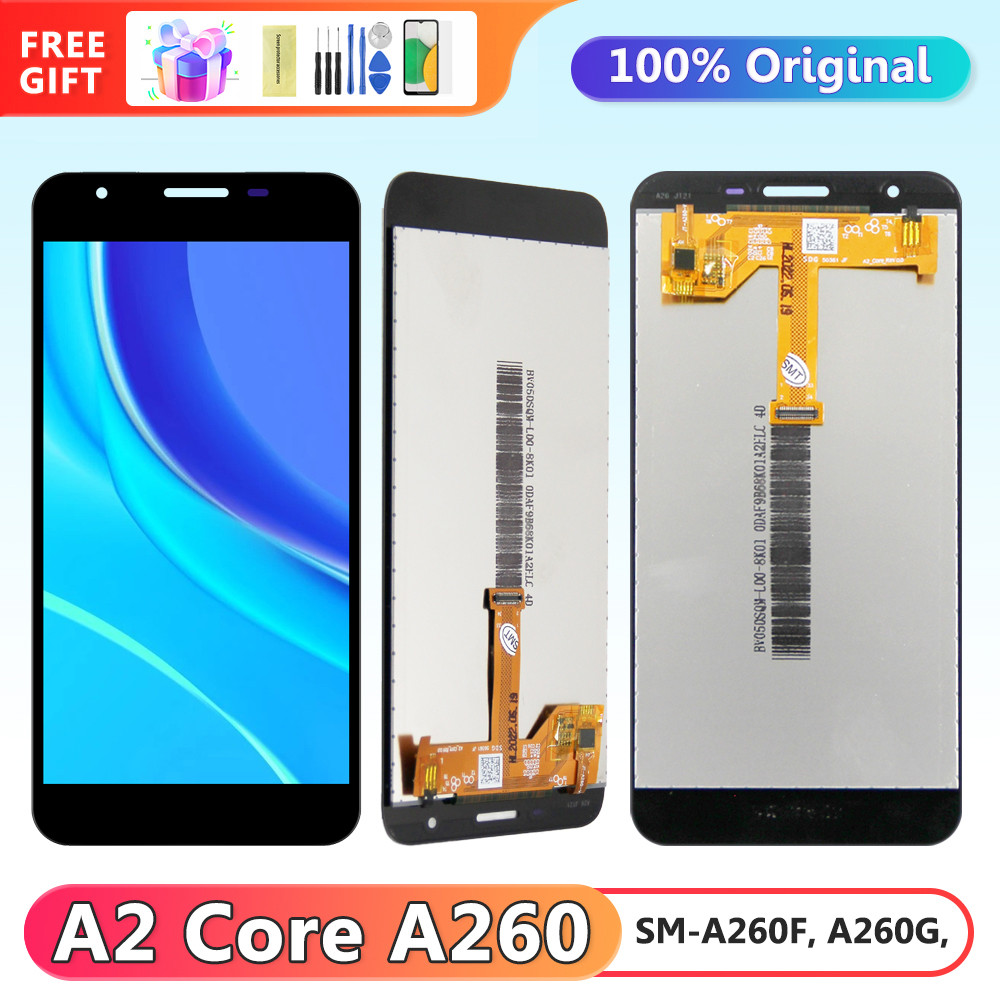 5.0'' Display Screen for Samsung Galaxy A2 Core Lcd Display Digital Touch Screen Replacement for Samsung A2 Core A260 A260F