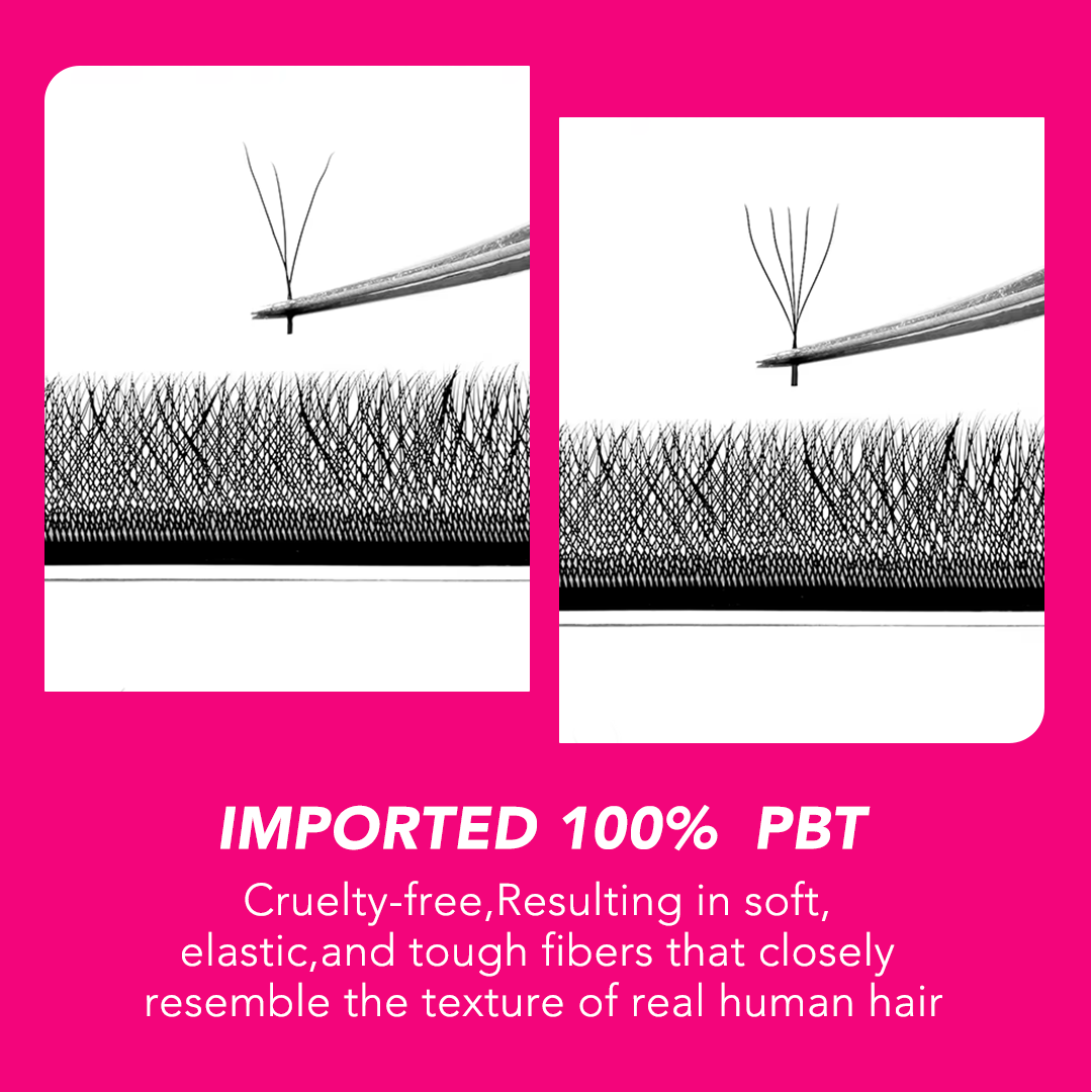 TDANCE W Shape Lash Soft Handmade 3d 4d 5d 6d 8d Premade Volume Fan C D 0.07MM Eyelashes Extension