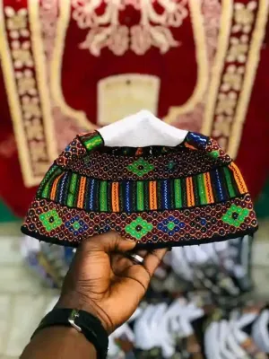 The Arewa Royal Collection: Authentic Hausa-Fulani Hula & Embroidered Caps (Pre-Order)
