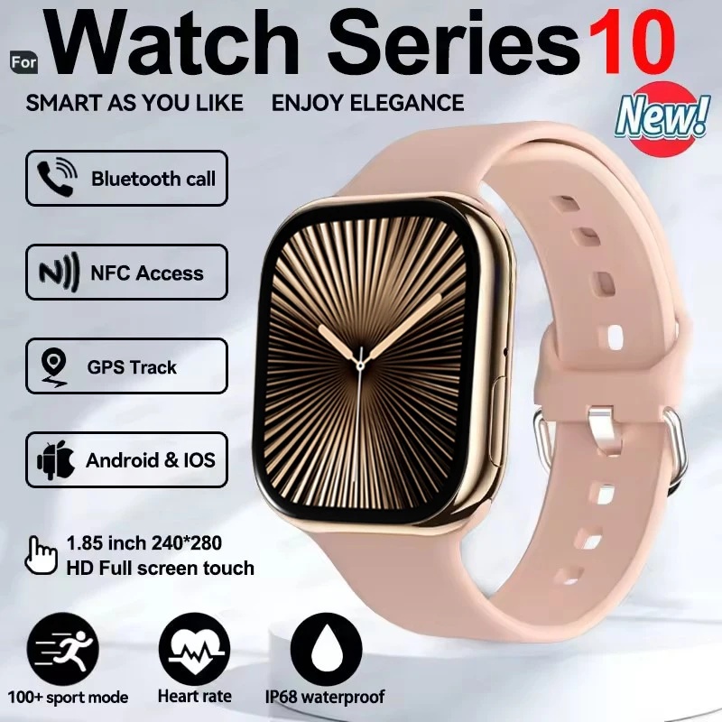 New Series IW10  Watch 10 GPS Track Smart Watch Men Woman HD Bluetooth Call Waterproof Sports SmartWatch For Apple Android IOS