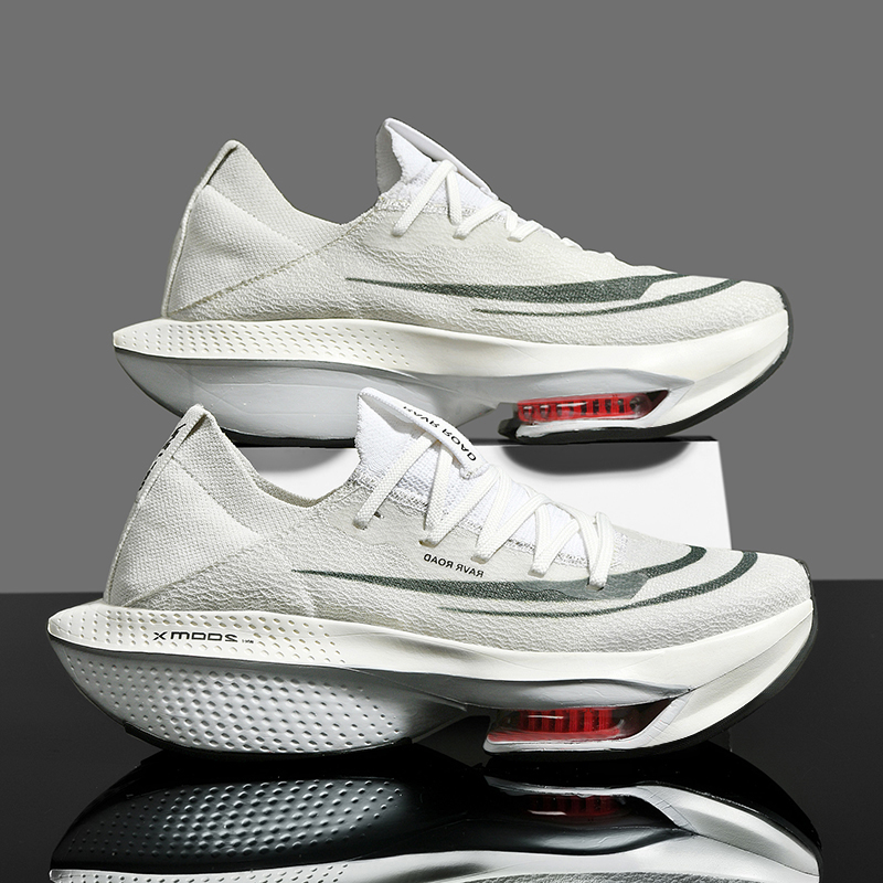 Running Shoes Air Cushion Speciality Marathon Men Sports Breathable Lightweight Women's Comfortable Athletic Nonskid Sneakers