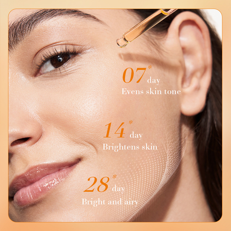 Papaya VC Brightening Serum Improve Dullness Remove Dark Spots Effective Whiten Freckle Product Moisturize Face Skin Care Beauty