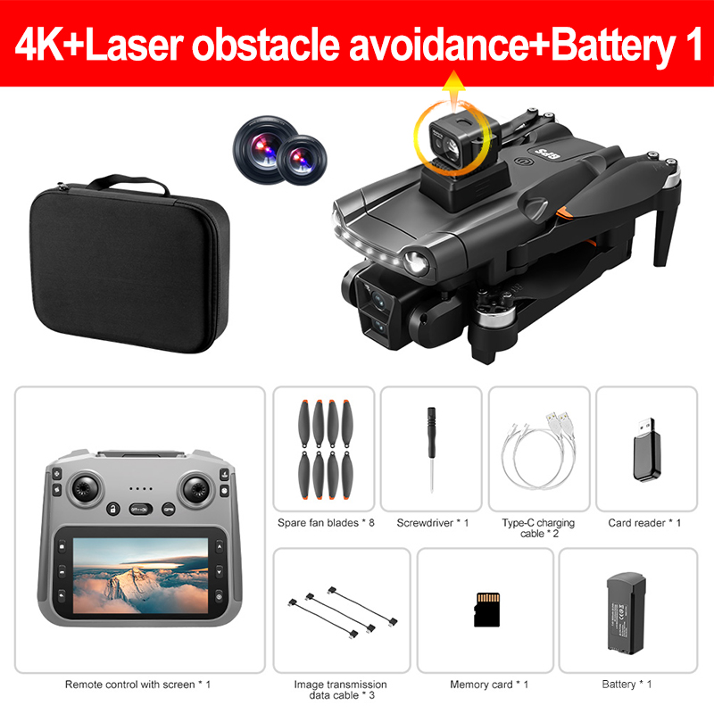 Xiaomi V198Max GPS Drone 4K Professional 8K HD Two Camera Dron Brushless Motor 5G WIFI FPV RC Quadcopter Helicopter wish Screen