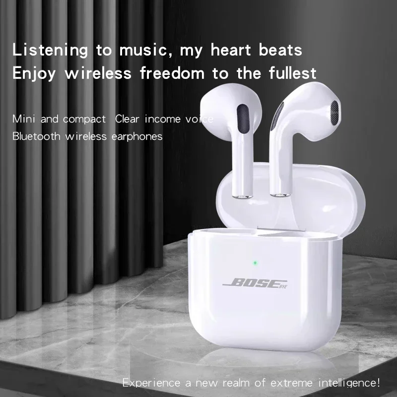 Original For Bosebye Air Pro4 True Wireless Earbuds Bluetooth Earphone Sports Headset Deep Bass Long Playtime Music Headphones