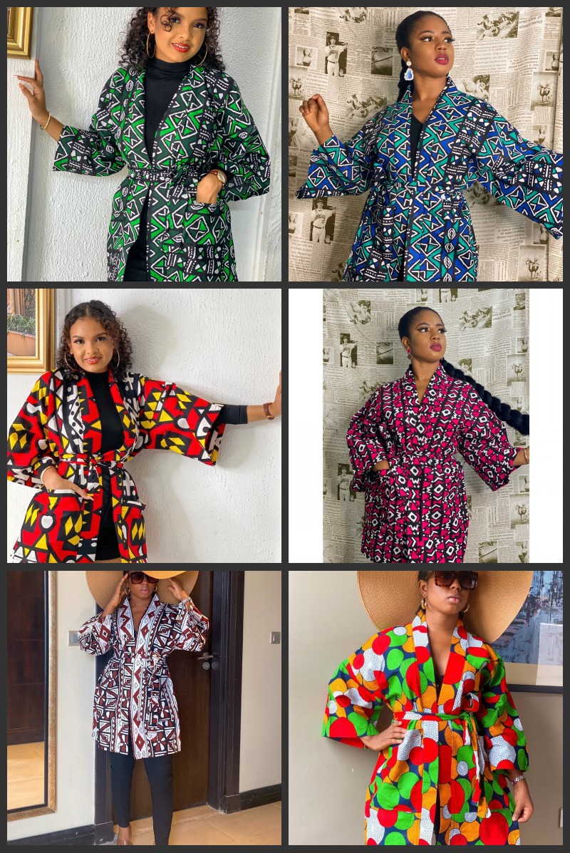 African Print Dresses for Women Dashiki Geometric Belt Femme Dress African Clothes Plus Size Retro Africa Christmas Robe