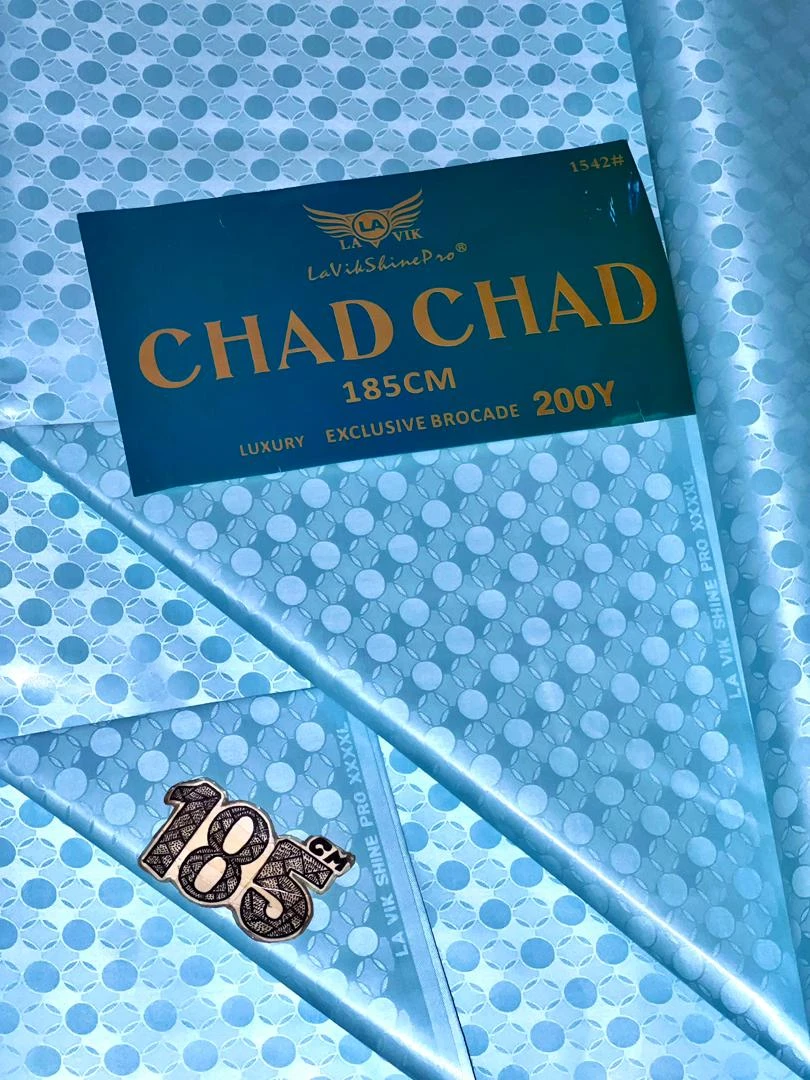 King of Brocade: Premium Micro Inso & Chad Chad Luxury African Shadda – The Ultimate Shining Garment for Men (Sold by Meter)