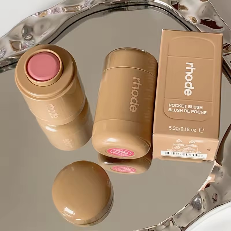 Summer New Product Natural Makeup Powder Powder Blusher Moisturizing Long Lasting Makeup Effect Nourishing Waterproof Easy Apply