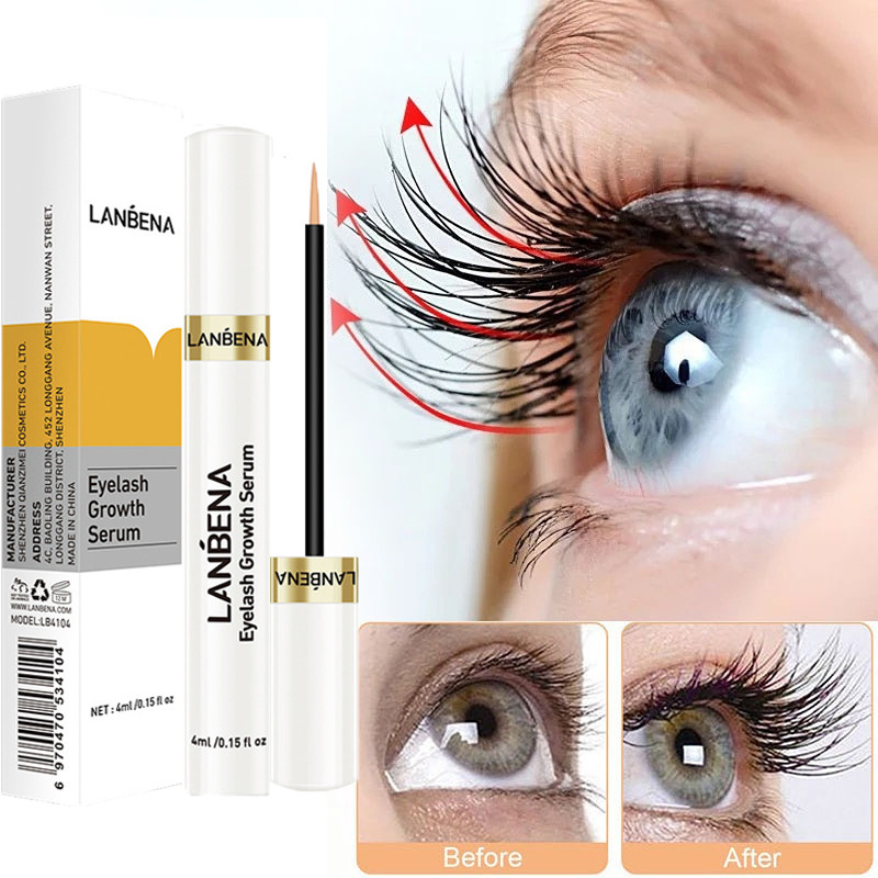 Fast 7 Day Eyelash Growth Serum Eyelash Enhancer Longer Fuller Thicker Lashes Eyelashes Eyebrows Enhancer Eyelash Makeup Product