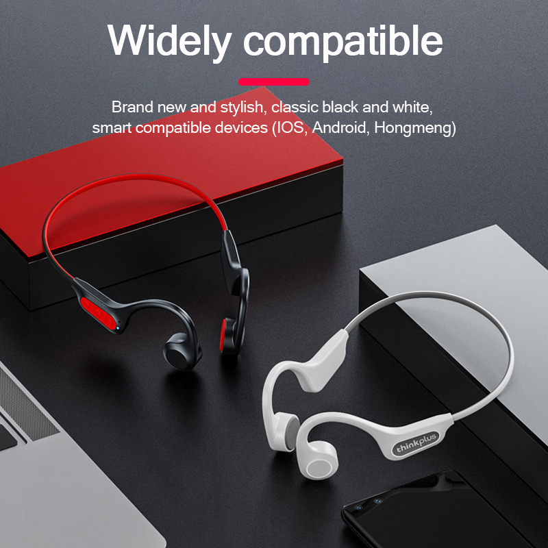 Original Lenovo X3 Pro Bone Conduction Wireless Bluetooth 5.3 Headphone 10pcs / 5pcs / 2pcs Ear Hook Sports Earphones Wholesale
