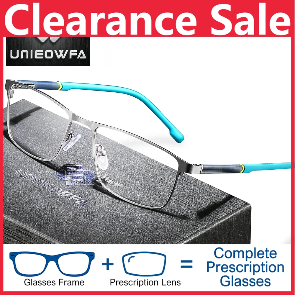 Bifocal Progressive Glasses Men Optical Prescription Eyeglasses Male Myopia Hyperopia Eyewear Korea Custom Multifocal Spectacles
