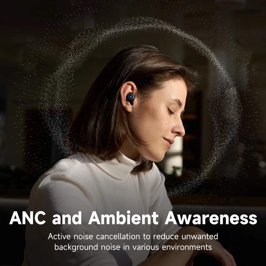 Edifier X3 Pro True Wireless Earbuds Active Noise Cancellation Earphone Bluetooth V5.4 Multipoint Connection IP54 Lightweight