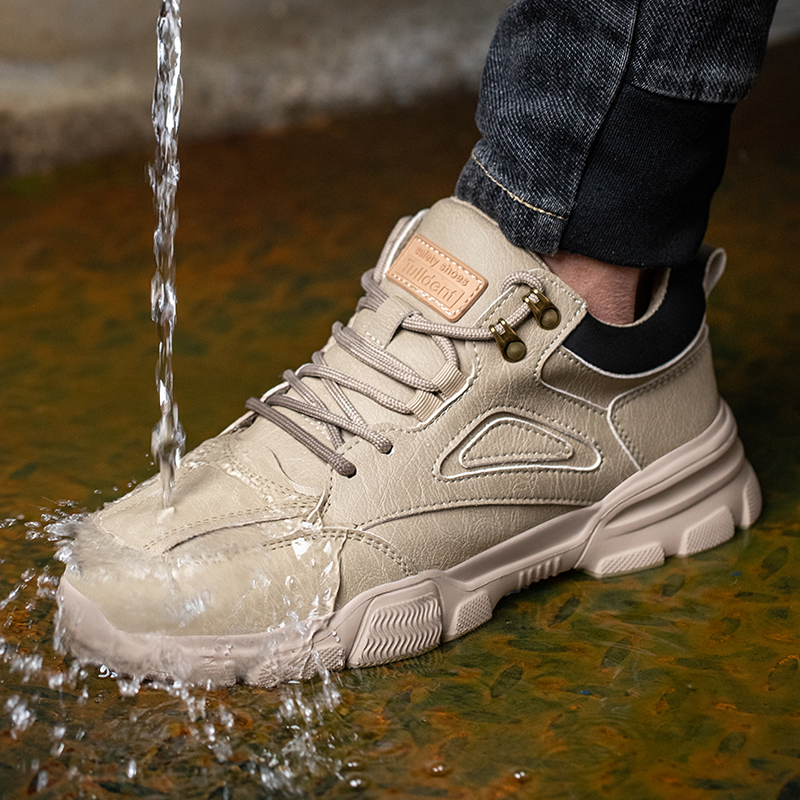 Safety Shoes Men Steel Toe Work Shoes Anti-smash Anti-puncture Indestructible Shoes Protective Boots Tactical Boots