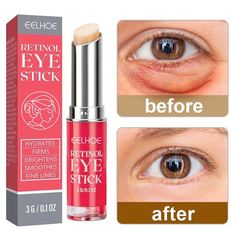 Retinol Anti-Wrinkle Eye Cream Remove Eye Bags Dark Circles Fade Fine Lines Lifting Firming Whitening Moisturizing Skin Care 3g