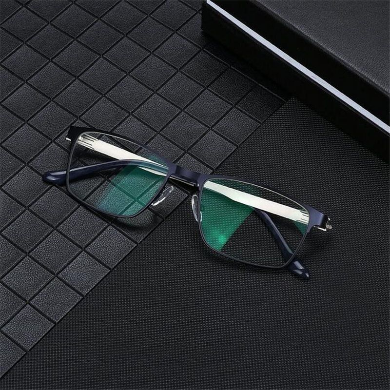 Sun Photochromic Gray Square Farsighted Spectacles Women Men Full Frame Reading Glasses Magnifier  0 +25 +50 +75 +100 To +400