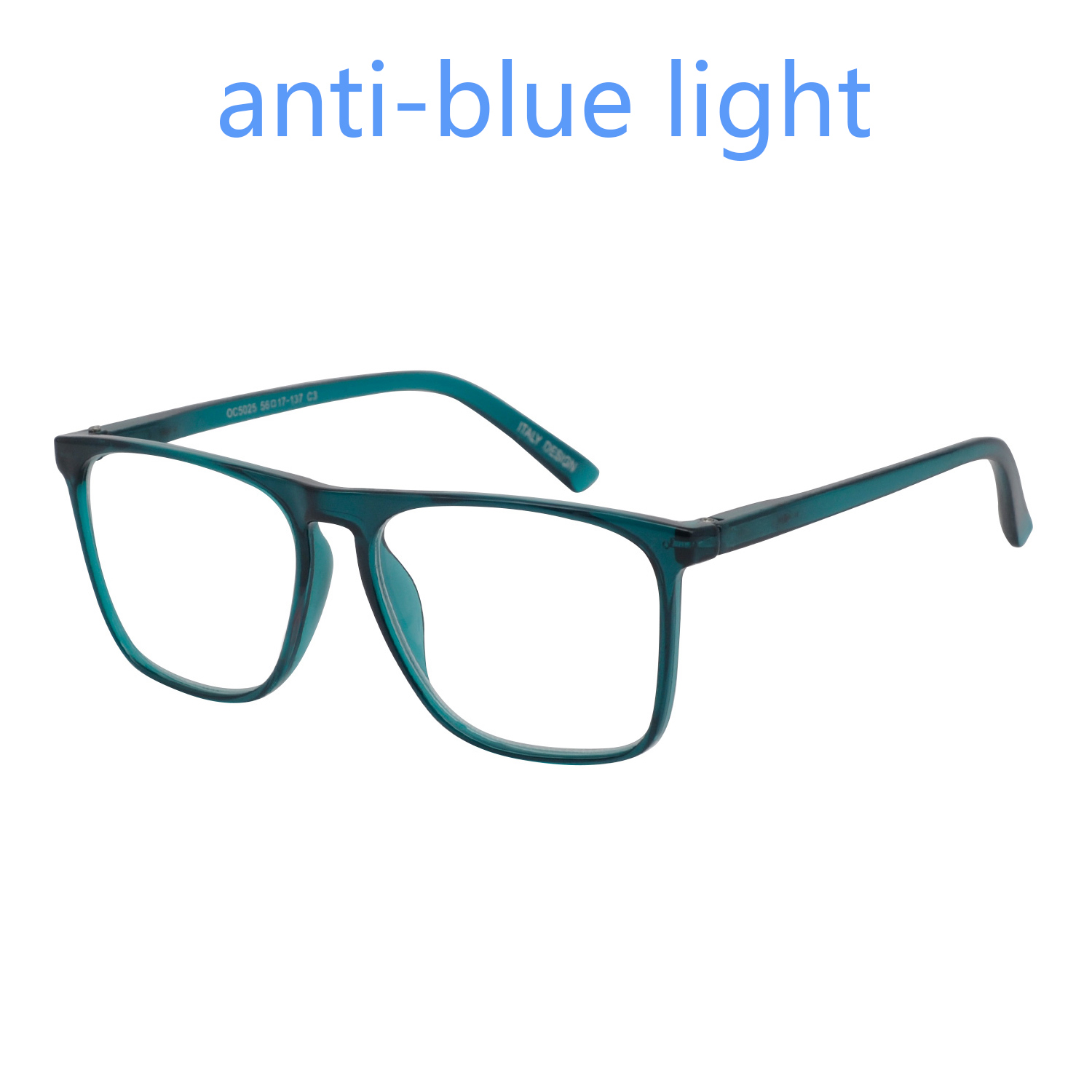 Eyeglasses Reading Glasses Men Large Square Blue Light Blocking Presbyopia Optical Anti Glare Computer Glasses Frame +1.0 To+6.0