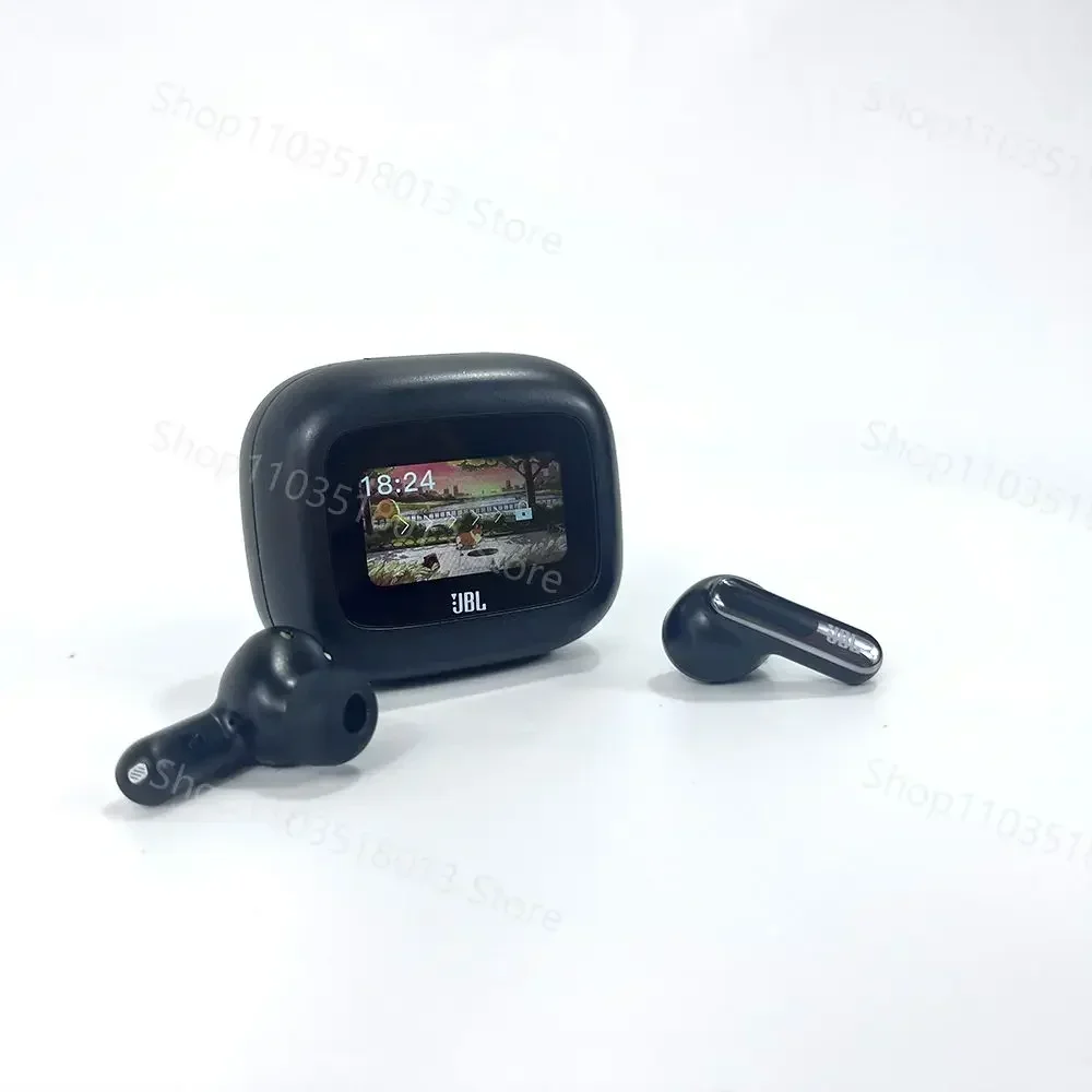 JBL Live Beam 3 True Wireless Bluetooth Earbuds Noise Cancelling Headset with LED Smart Display Box