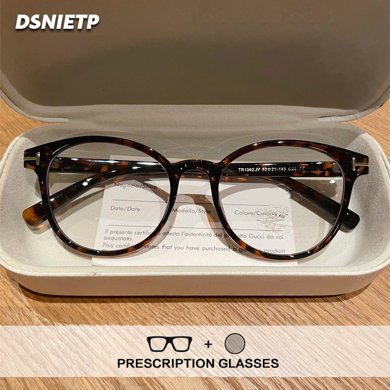 ISLINO TR90 Anti Blue Light Reading Glasses Women Photochromic Prescription Glasses Frame Luxury Hyperopia Myopia Eyewear