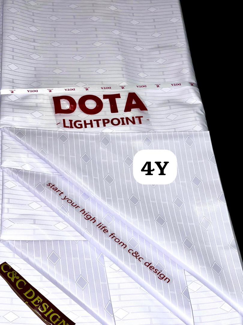 DOTA light Point Cotton High Quality Brocade- Exquisite Blue Cotton Fabric - Luxury in Every Thread