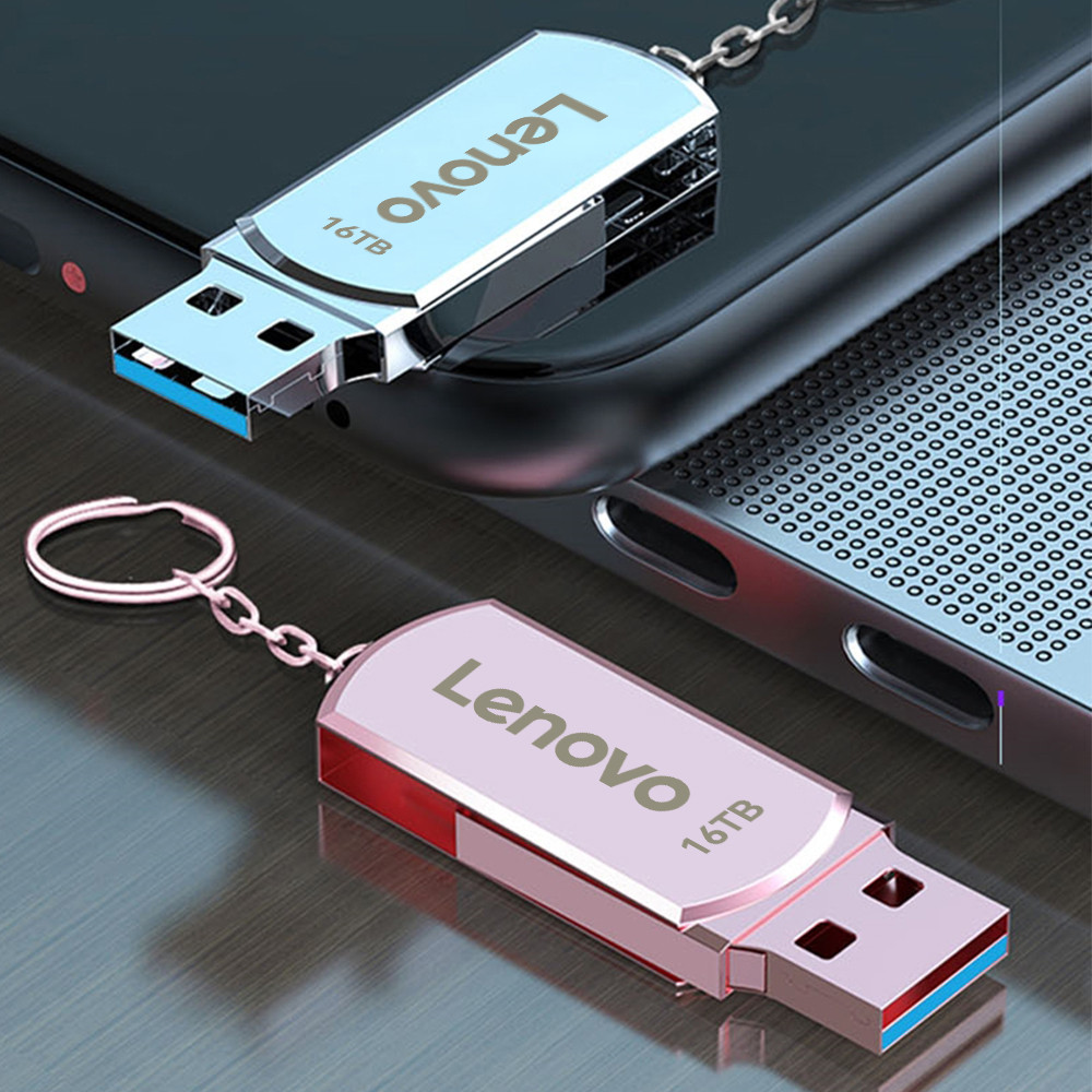 Lenovo 16tb Metal Usb Flash Drive Usb30 High Speed Read And Write Pen Drive 8tb Ultra Large 0118