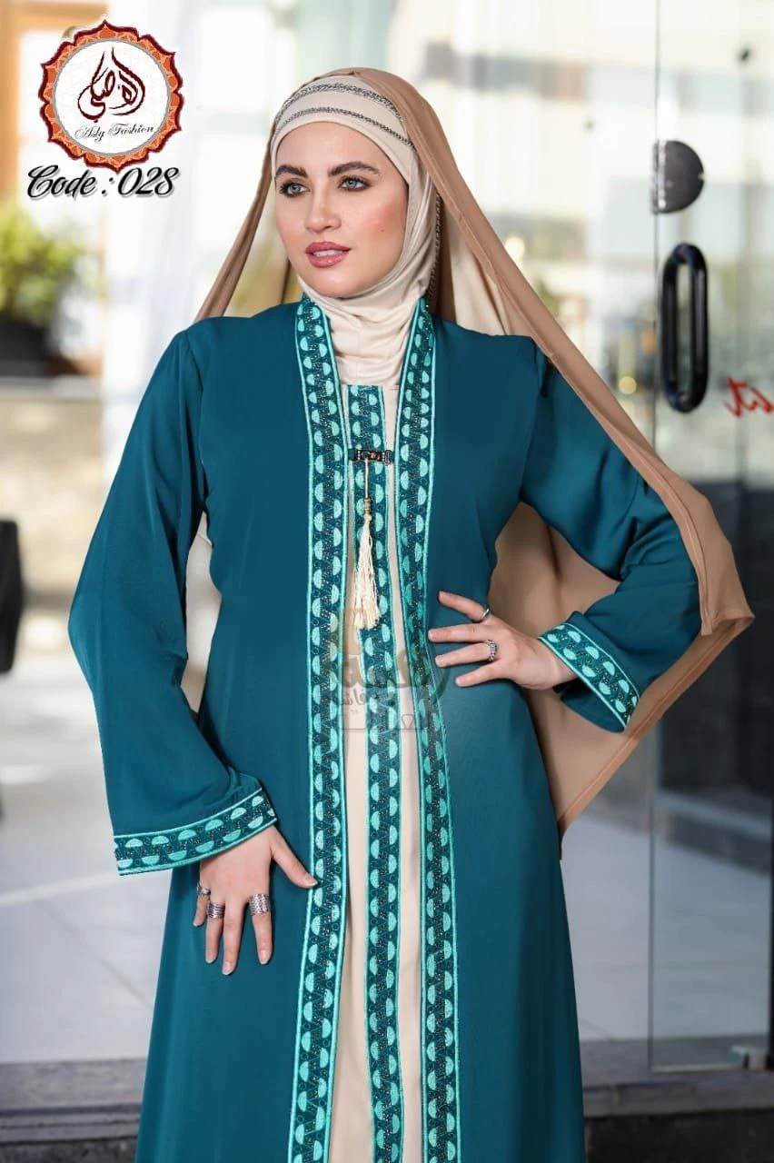 Elegant Long Sleeve Botanical Print Dress