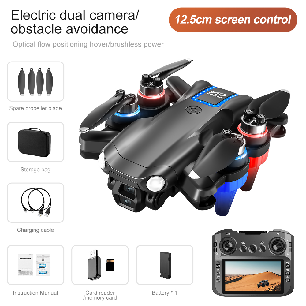 Original M9 Pro Professional 4K Drone with 5G GPS HD Dual Camera Brushless Foldable Quadcopter for Photography RC Drones Toy