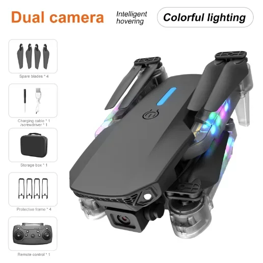 Foldable E99 K3 Pro HD 4K Drone With Dual Camera WIFI Aerial Photography RC Quadcopter High Hold Mode Helicopter Toy Gift