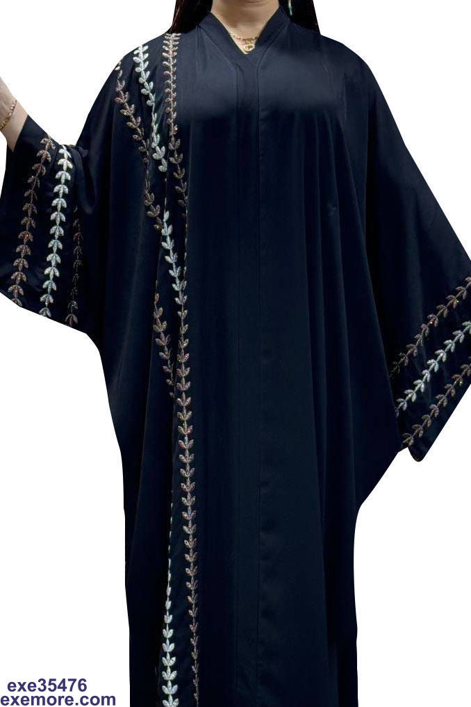 Women's silk khaleeji malhfa