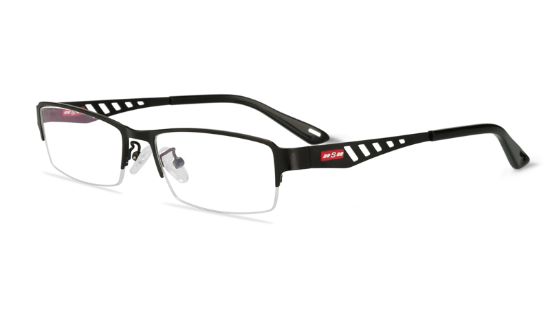 New men's titanium alloy glasses frame fashion woman ultra-light transition sunlight photochromic myopia prescription glasses