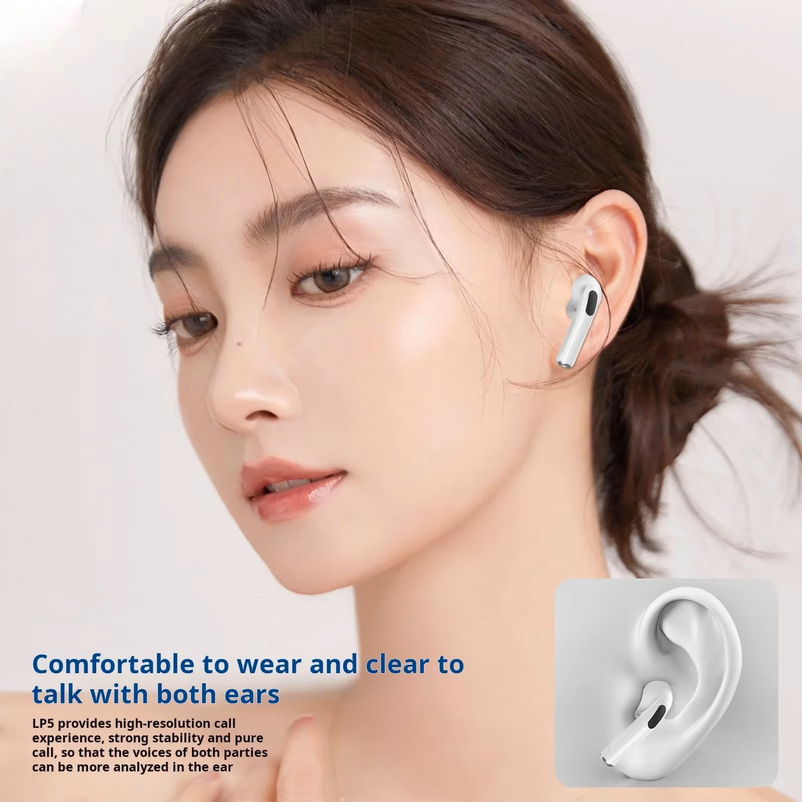 Air Pro 5 TWS Max Wireless Bluetooth Earphones Headphones HiFi Sound Low Latency Noise Reduction Earbuds for IPhone Android