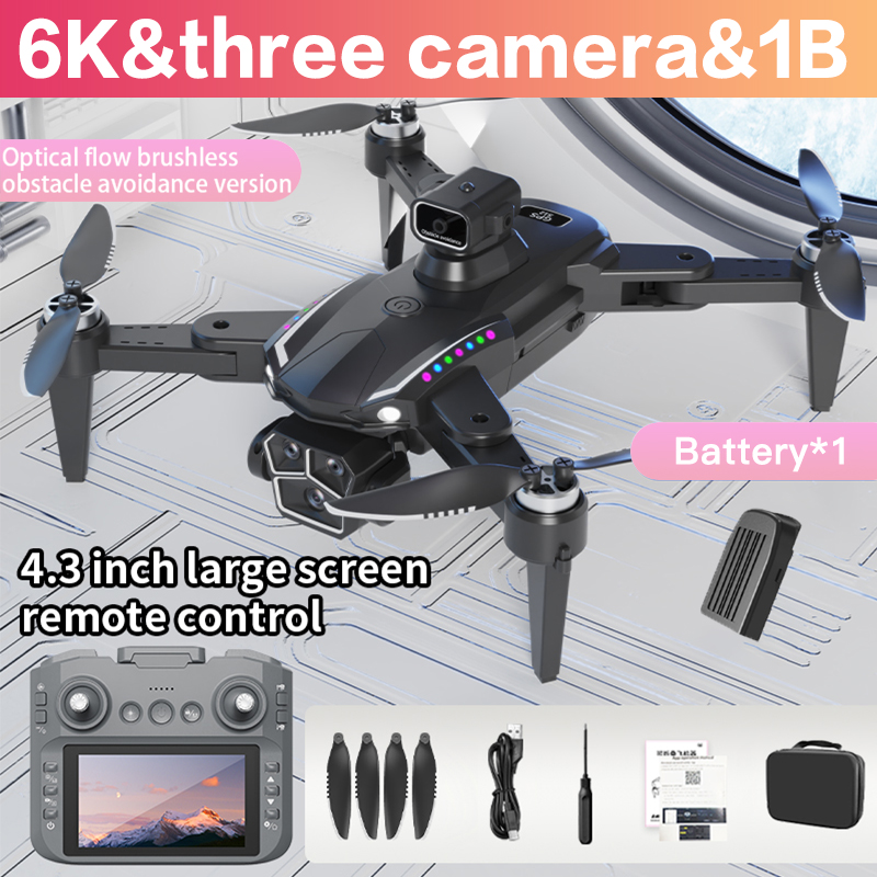 Xiaomi Mijia S12 Drone 4K HD Camera three Cameras 8K Professional Brushless Motor inch large screen remote control Quadcopter RC