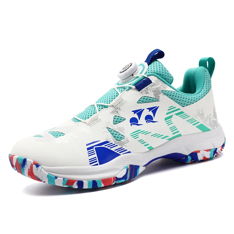 Lightweight and Breathable Tennis Shoes Men's and Women's Cushioned Sports Shoes Outdoor Badminton Shoes Anti Slip Walking Shoes