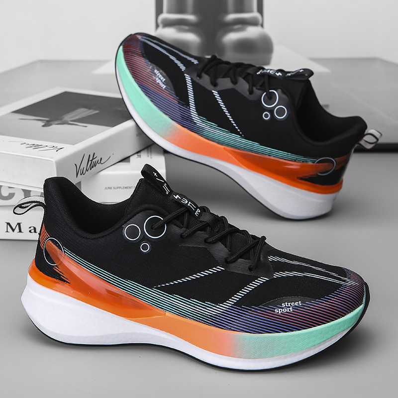 Men's and Women's Running Shoes Are Lightweight Breathable Comfortable and Suitable for Casual Sports