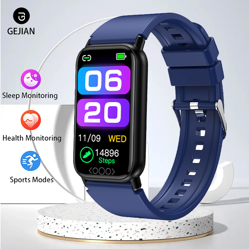 GEJIAN 2025 Smart Watch HD Touch Screen Heart Rate Monitoring Call Reminder GPS Sports Trajectory Waterproof Fitness Smartwatch