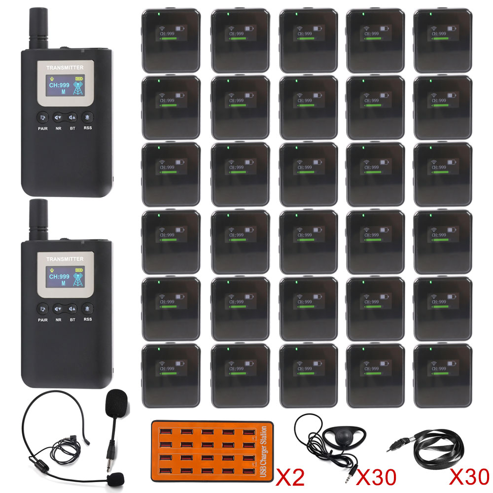 Wireless Whisper Tour Guide System Simultaneous Interpretation System For  Tourism Group Service Meeting Gathering  Conference
