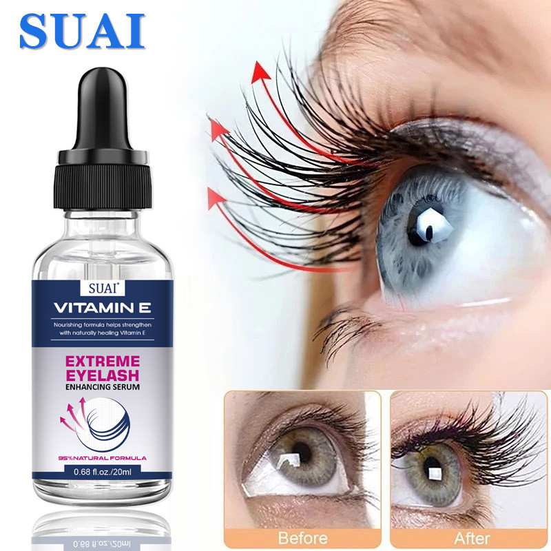 iBeaLee Eyelash Growth Serum 7 Day Fast Eyelashes Eyebrow Enhancer Product Longer Fuller Thicker Lashes Lift Nourish Care Makeup