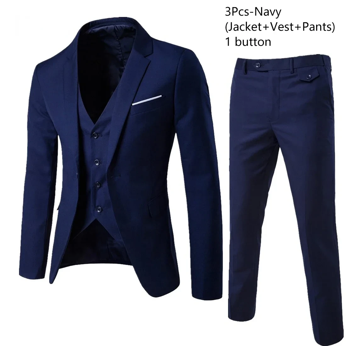 High Quality Blazer Men's British Style Elegant Fashion Party Shopping High-end Simple Business Casual Gentleman Slim Dress Coat