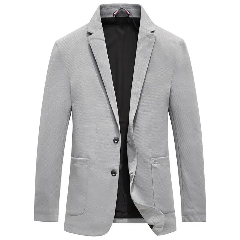 High Quality Blazer Men's European and American Style Embroidered Host Nightclub Party Emcee Slim Fit Suit Jacket Costume