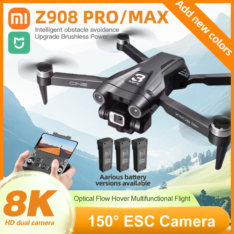 XIAOMI MIJIA Z908 PRO/MAX Drone 8K Aerial Photography professional HD camera 5G WIFI FPV RC Brushless Motor Foldable Quadcopter