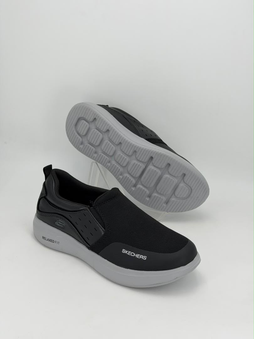 Skechers GoWalk Slip-On Walking Shoes - Navy Blue